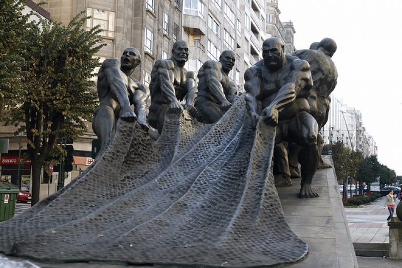 Памятник рыбакам Виго
