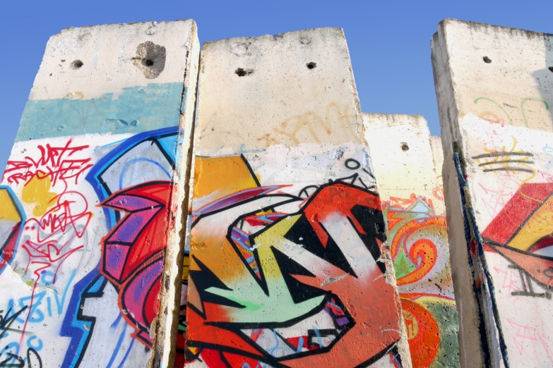 Графити на Берлинской стене