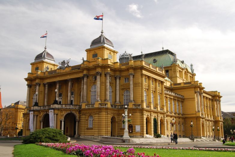 Национальный театр Хорватии в Загребе