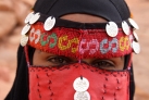 Бедуинская женщина в традиционном наряде