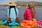 Перуанки в национальных нарядах