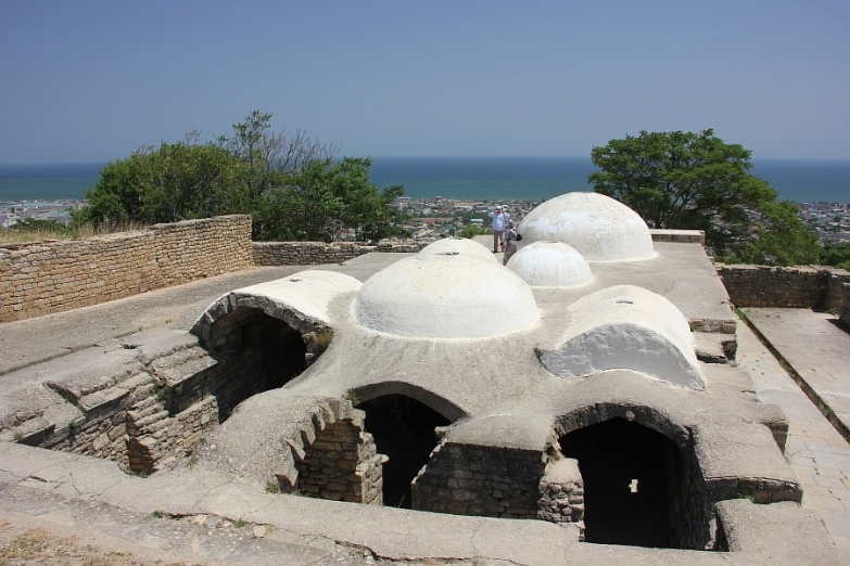 Руины ханской бани