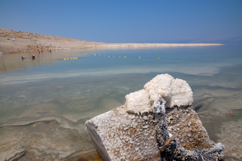 Пляж на Мертвом море