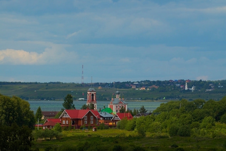 Рыбацкий поселок недалеко от Переславля-Залесского