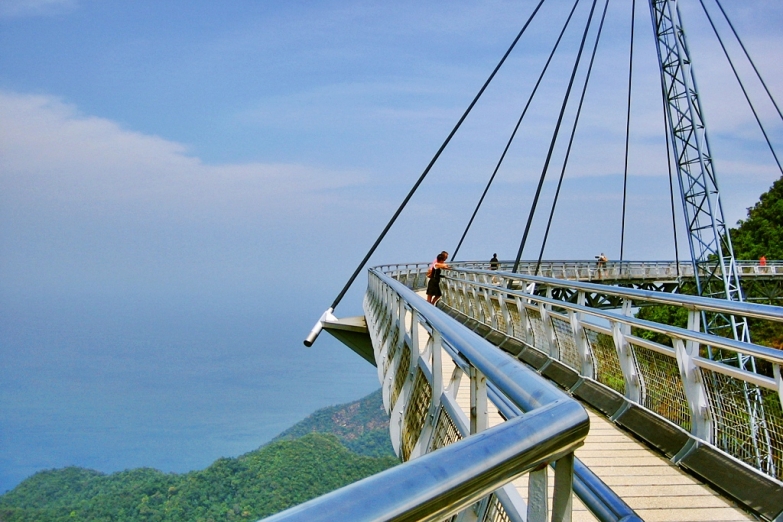 Высотный мост на гору Мат-Чинчанг