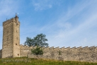 Отрезок средневековой стены Музеггмауэр в черте Люцерна
