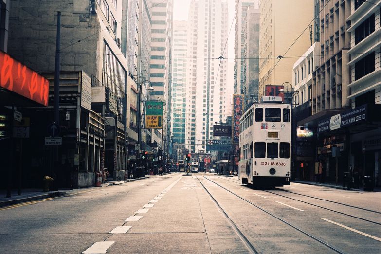 Трамвай в Гонконге