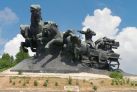 Памятник Тачанка в Ростове-на-Дону
