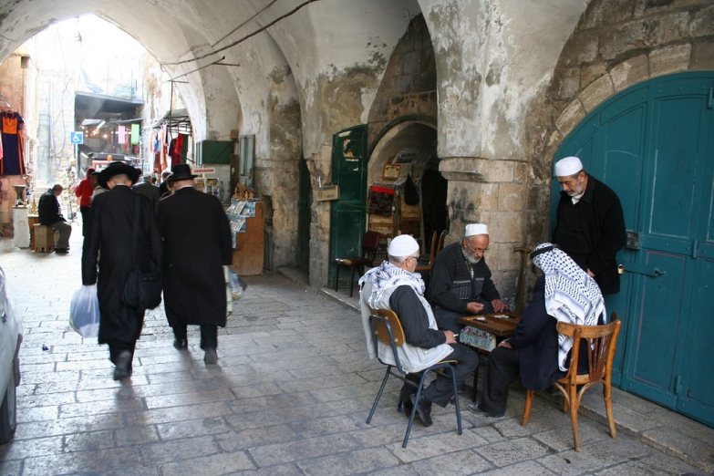 Евреи и арабы в Старом Городе