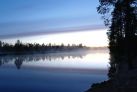 Восход над Ладожским озером