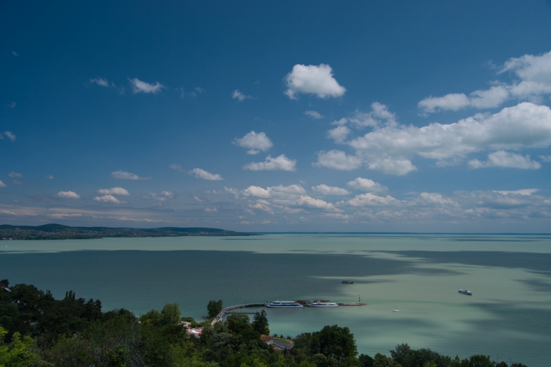 Вид на озеро Балатон