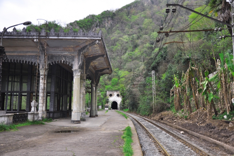 Железная дорога в Абхазии