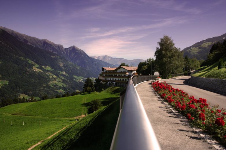Горная дорога в Австрии
