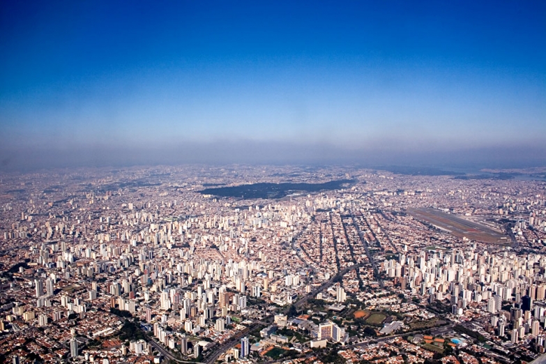 Сан-Паулу с высоты птичьего полета