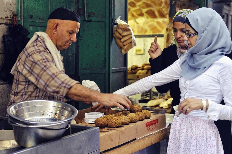 Арабский рынок в Иерусалиме