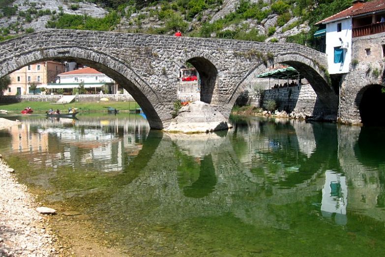 Мост принца Данило в Цетине