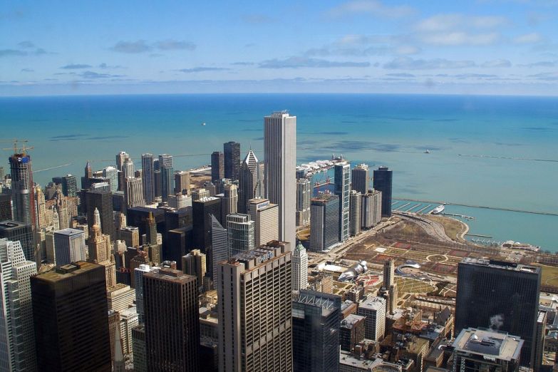 Вид на Чикаго