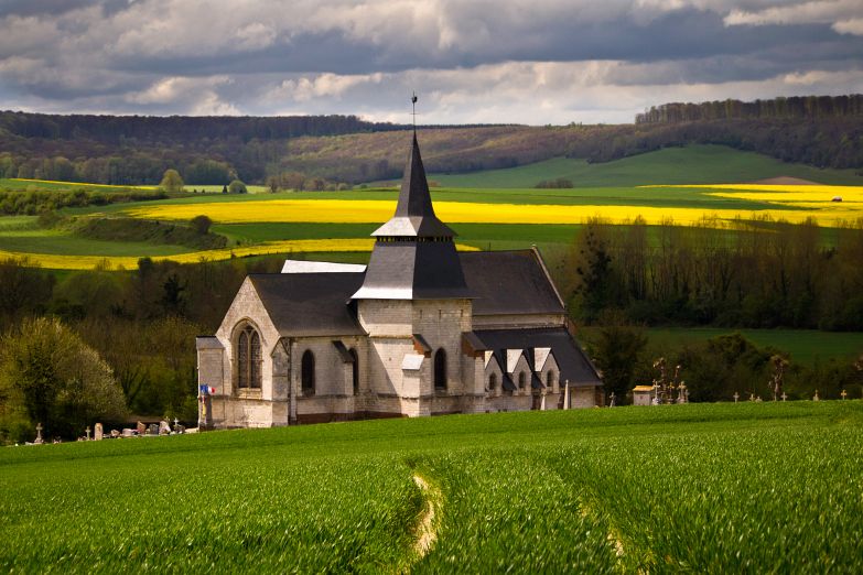 Нормандская церквушка