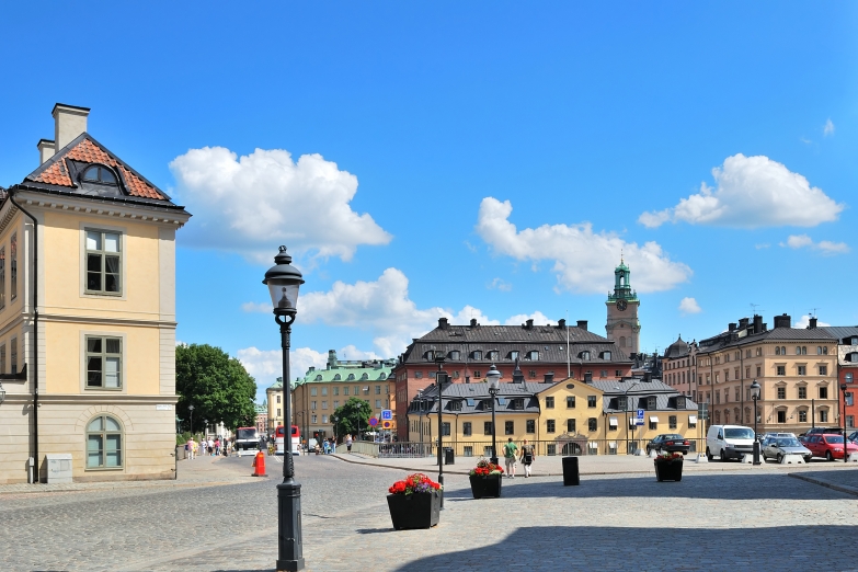 Чистые улицы Стокгольма