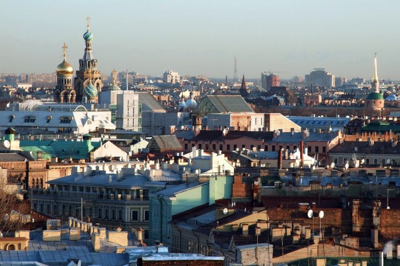 Вид на Санкт-Петербург