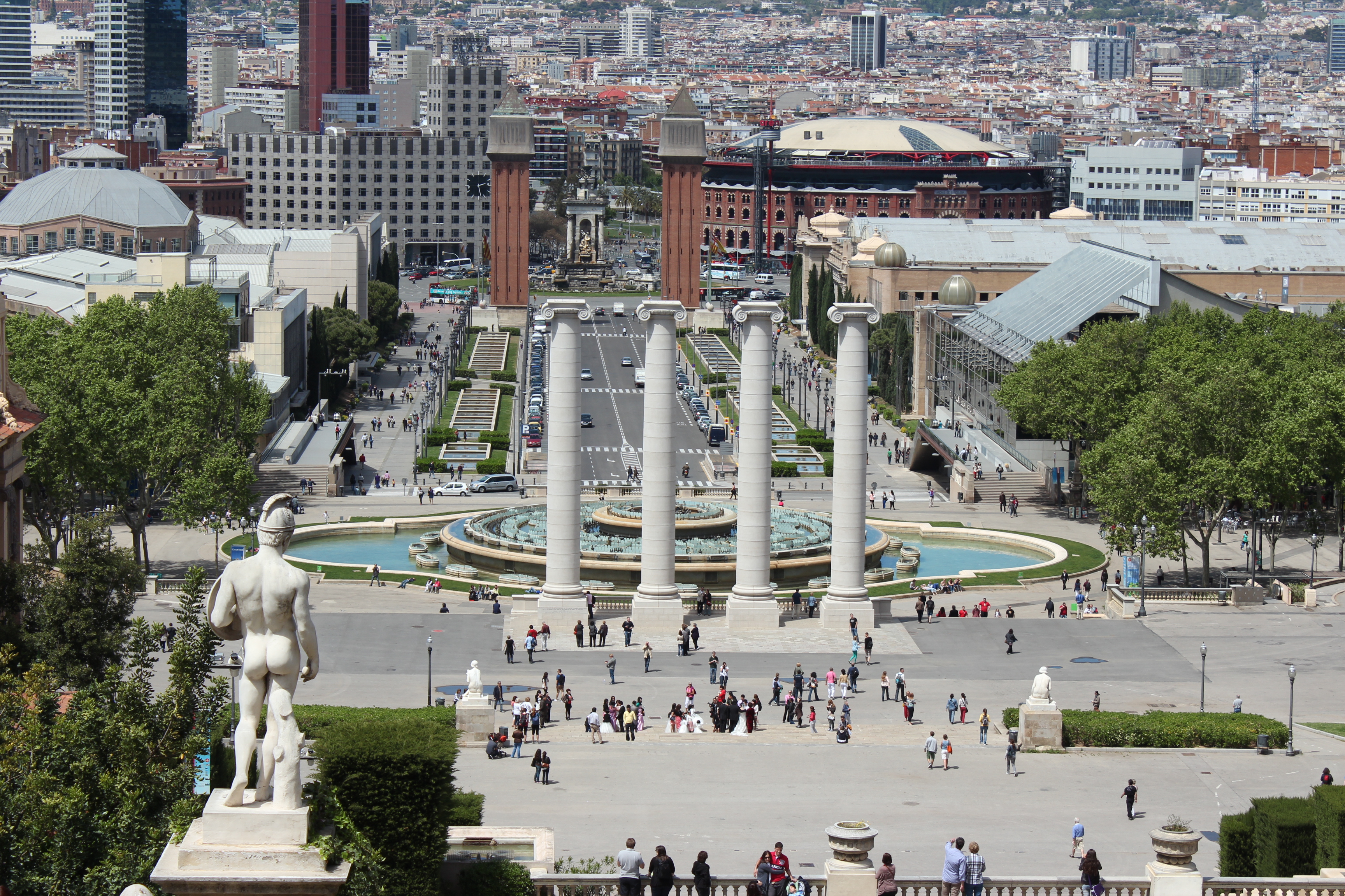 Площадь Испании Барселона