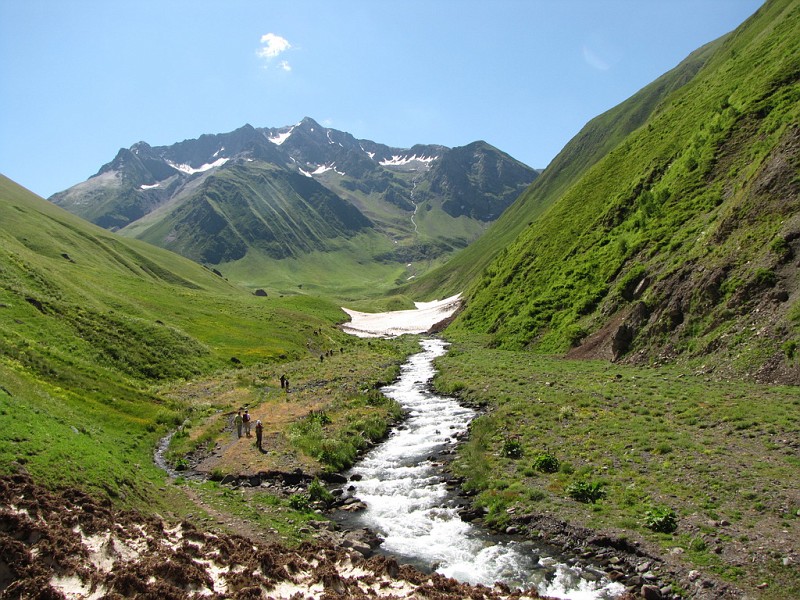 Горная речка в Грузии