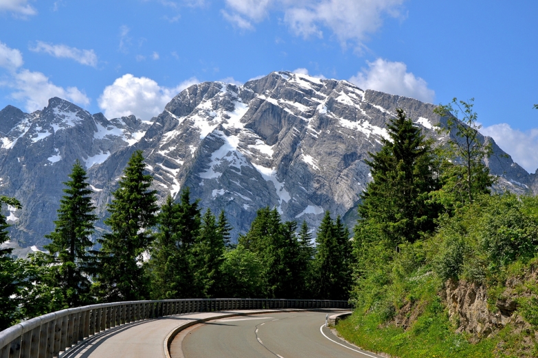 Альпийская автотрасса у Берхтесгадена