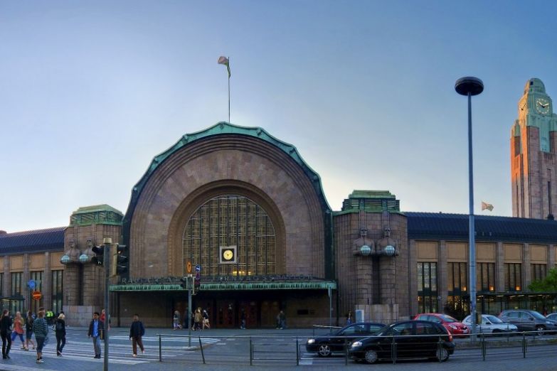 Центральный железнодорожный вокзал Хельсинки